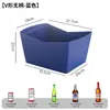Suporte para Balde de Gelo para Cerveja KTV, Cesta Espessada para Transportar Vinho, Balde de Cerveja, Estrutura Retangular de Gelo para Cerveja para Bar