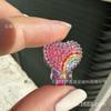 Flor de zapato de resina epoxi agujero de zapato hebilla decorativa de zapato agujero de zapato accesorios animal marino fruta chapado resina hebilla de zapato