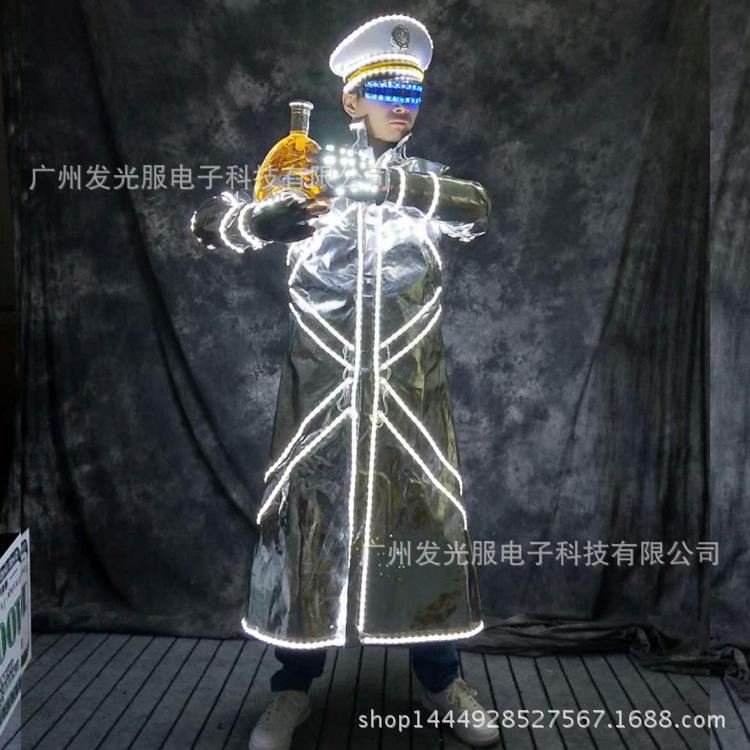 长袖银色刀锋服5