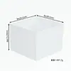 Caja de exhibición acrílica, soporte para exhibición de postres, estante de exhibición de mesa en forma de cubo, elevadores de buffet