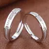 Moda 520 Joyería Anillo de Corazón para Pareja Anillo de Boda de Diamante para Pareja en Vivo Anillo Sencillo de Circonita Joyería al por Mayor