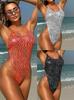 Traje de Baño Bikini Sexy sin Espalda Tipo T Estampado Cebra Bronceado Europeo y Americano Nuevo 2025 Transfronterizo