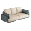 Sofá de Tela Nórdico, Plegable, Multifuncional, Sencillo, Adecuado para Apartamentos Pequeños, Sala de Estar, Alquiler, Sofá Cama Perezoso, Doble Uso, Persona Soltera