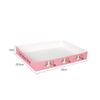 Caja de arena desechable para gatos portátil para exteriores inodoro para gatos antisalpicaduras caja de arena abierta para gatos caja de arena plegable