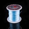 Bo Ting Fio Elástico Pequeno Círculo Plano Fio de Cristal Fio para Miçangas DIY Feito à Mão Cordão Elástico Fio Elástico Plano de Seda Spandex