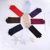 Guantes al por mayor Etiqueta Guantes blancos Guardia Reseña Desempeño Seguridad Conducción blanca Hombres y Mujeres Trabajo Conserje Guantes blancos