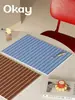 Jogo Americano de Couro Poesia Jazz À Prova d'Água Resistente a Óleo Limpável Sem Lavagem Mouse Pad de PVC Base para Copo Base para Tigela Tapete de Isolamento Térmico Restaurante