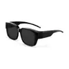 Juego de gafas de sol para miopía, gafas de sol de moda para hombre con clip, gafas de sol polarizadas anti-ultravioleta para hombres y mujeres, gafas de sol especiales para conducir.