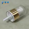 24 410 Cabezal de Bomba Dispensadora Cosmética de Aluminio Electroquímico, Cabezal de Bomba con Tapa Redonda, En Stock al por Mayor, Material de PP, Tipo de Presión