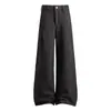 Outono 2026 Novo Estilo Estilo Hong Kong Pesado Retrô Old Money Patchwork Trabalho Pregas Casual Calça Reta Calças Masculinas Tendência