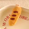 Colgante de Oden con Temática de Comida, Adorno Colgante de Muñeco de Peluche Súper Lindo, Decoración de Llavero para Mochila, Pequeño Regalo con Temática de Comida