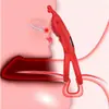 Anillo Melos Butterfly para Hombres con Bloqueo de Semen Vibratorio Dos en Uno Experiencia de Doble Clímax Masajeador Retardante de Larga Duración Amigable con la Piel