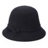 Chapéu de Feltro para Mulheres 2021 Outono e Inverno Chapéu de Lã Outdoor 99+1 Lã Chapéu Balde Chapéu Feminino Fabricante Atacado Dropshipping