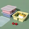 Caixa de Sopa Congelada Nova Transfronteiriça Caixa de Gelo Super Grande Grau Alimentício 2 Furos 4 Furos Molde de Caixa de Gelo de Silicone Caixa Congeladora de Alimento Suplementar de Silicone