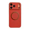Adecuado para iPhone 18 Pro Max, funda de teléfono magnética de tela con tecnología de tacto suave, funda protectora anti-caídas de cobertura total para Apple 17