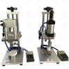 Máquina llenadora de perfume semiautomática pequeña, boquilla neumática pura, máquina de conexión de glándulas, juego de perfume cosmético, máquina