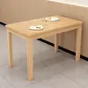 Mesa de Madeira Maciça Restaurante Restaurante Comercial Restaurante de Ramen Lanchonete Mesa de Café da Manhã Casa Retangular Quadrada Mesa e Cadeiras