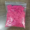 Cuerda para colgar ropa con etiqueta de bala de color de 8 cm, 12 cm y 20 cm, cuerda para colgar ropa con hebilla de marca registrada, cuerda de poliéster decorativa.