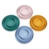 El Nuevo Plato Redondo de Silicona para Mascotas de Amazon es Duradero, Antideslizante y Anticaídas, Plato para Comida de Gato y Perro, Grado Alimenticio, Plato Calentable para Perro
