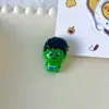 Llavero Dinámico de Dibujos Animados de Pequeño Héroe de Marvel Colgante para Mochila Escolar Colgante de Muñeca de Resina Colgante para Bolso con Corazón de Niña Lote