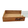 Caja de Almacenamiento para Puros con Tapa Deslizante de Acrílico de Madera Maciza, Color y Logotipo Personalizables, Caja de Almacenamiento para Puros, Caja de Madera al por Mayor