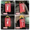 Porta Pañuelos para Respaldo de Asiento de Coche Caja de Pañuelos Divertida para Coche Colgante Monstruo de Dibujos Animados Decoración Interior de Coche