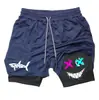 2026 Amazon Shorts de Verano para Hombre con Cordón Moda Cómodos para el Trabajo Pierna Recta Estampados Casuales Versátiles en Stock