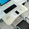 Placa de Extensão de Mesa Sem Furos Suporte de Extensão de Expansão Mesa de Computador Apoio de Mão Dobrável Alongamento Alargamento Placa de Extensão