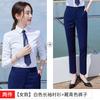 Camisa de Verão Masculina Social Gola Branca Ol Cor Pura Masculina e Feminina Manga Curta Camisa Branca Profissional Roupa Formal Bordado Logo Estampado