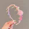 Faixa de Cabelo Infantil para Meninas, My Little Pony Novo Estilo, Faixa Antiderrapante com Dentes, Acessório de Cabelo para Meninas para Organizar Franja e Fios Soltos