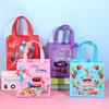 Bolsa No Tejida Embalaje Educativo para Niños Logotipo Impreso Bolsa de Compras Bolso de Mano Estéreo No Tejido Material Respetuoso con el Medio Ambiente