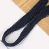 Banda elástica redonda de 0.8-2.0 mm, cordón elástico de látex colorido para joyería, manualidades hechas a mano y pulseras