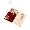 Invitaciones de boda para recién casados, invitaciones de boda especiales, nuevo modelo 2026, impresas con un toque de alta gama, invitaciones de papel, disponibles para venta al por mayor