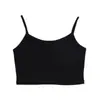 Camisola Básica Casual Lisa de Color Sólido para Primavera y Verano 2024 con Tallas Grandes Cuello Redondo Versátil Sexy para Mujer Camisola Pequeña