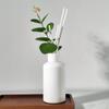 Jarrón Minimalista de Porcelana Blanca Arreglo Floral Sin Fuego Aromaterapia Zen Floricultura Adornos Aromaterapia Hogareño Interior Lavabo Adornos de Aromaterapia