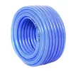 Manguera Transparente de PVC Reforzada con Fibra, Tubería Engrosada tipo Piel de Serpiente, Manguera Suave de Malla para Todas las Estaciones, Tubería de Plástico para Drenaje y Riego
