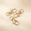 Hebilla de Boca de Pez Electrochapada con Llavero, Accesorios Metálicos para Joyería DIY, Hebilla para Colgar Bolsos, Mosquetón para Perros, Anillo para Colgar, Venta Caliente Transfronteriza