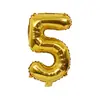 Pequeño digital de 16 pulgadas versión EE. UU. de cuerpo delgado decoración de globos fiesta de cumpleaños comercio exterior globo de película de aluminio al por mayor 16 digital de película de aluminio