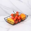 Cesta de Hierro Minimalista Cesta de Almacenamiento Cesta de Almacenamiento de Hierro Cesta de Almacenamiento para Juguetes y Artículos Varios Cesta de Almacenamiento para Gel de Ducha Cesta de Invitados para el Hogar