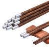Palillos de madera para alitas de pollo palillos de sándalo rojo sin pintura sin cera compra grupal comunitaria moda nacional palillos para hot pot venta al por mayor personalización