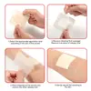 Venta caliente transfronteriza apósito de espuma de silicona marco adhesivo de gel de silicona grande impermeable apósito autoadhesivo para el cuidado de heridas