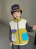 Chaleco para Niños Ropa de Abrigo Infantil Estilo Otoño 2026 Nueva Moda de Otoño Chaleco de Trabajo para Bebé Elegante