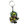 Lindo regalo creativo PVC goma suave colgante de personaje llavero al por mayor Dibujos animados Dibujos animados Dibujos animados llavero