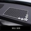 Energía Solar Gato de la Suerte Adornos Decoración para Coche Perfume para Coche Creativo para Mujer Diamante Encantador Personalidad