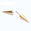 Aretes de acero inoxidable con forma de punk, remaches para oreja, hebillas para oreja, piercings para cejas, joyas para piercings.