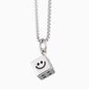 Moda Nacional Novo Hip Hop sorte smiley rosto peneira pingente colar personalidade moda titânio aço joias homens e mulheres casal presente