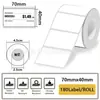 Papel térmico sintético à prova de quatro elementos é adequado para papel de impressora térmica Phomemo M110/M220/Chiteng 221B