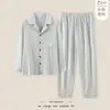 2025 Novo Outono e Inverno Veludo Alemão Espessado Conjunto de Pijama Masculino Quente Antiestático Confortável Roupas de Casa Novo Masculino
