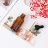 Frasco de óleo essencial marrom de 10ml Frasco de óleo essencial com conta-gotas de 20ml Frasco de óleo essencial de vidro marrom Sub-frasco cosmético