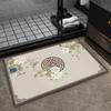 Alfombrilla antideslizante de diatomeas para baño, alfombrilla antideslizante para puerta del hogar, alfombrilla absorbente de secado rápido
